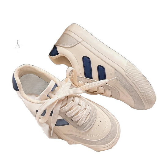 Damen Sportliche Sneakers mit atmungsaktiver Textiloberfläche und rutschfester Gummisohle EB