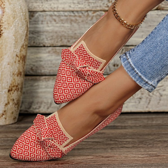 Damen Atmungsaktive und modische Slip-On Ballerinas EB