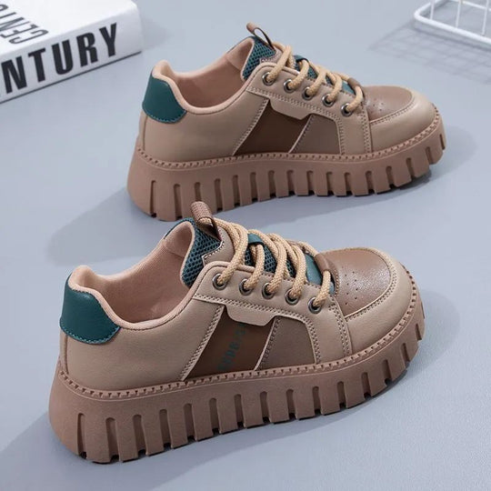 Damen Chunky Sneakers mit verstärktem Profil und atmungsaktivem Obermaterial EB