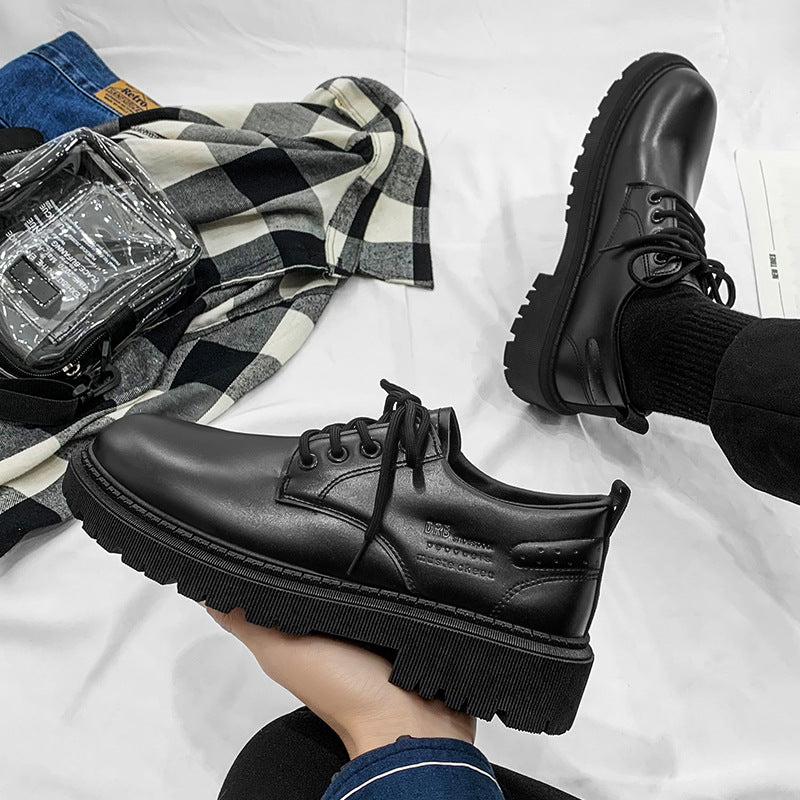 Herren modische Schnürschuhe mit rutschfester Sohle und strapazierfähigem Obermaterial EB