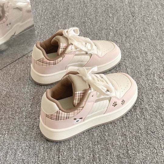 Damen Sneakers mit verspieltem Tiermotiv und komfortabler Dämpfung EB
