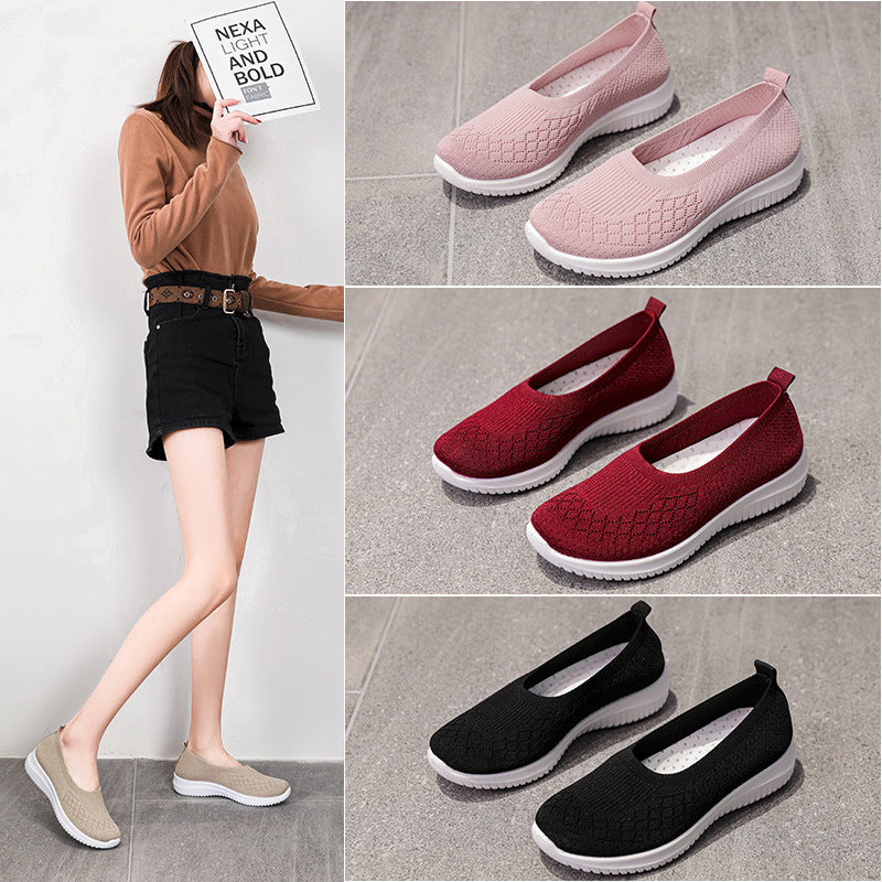 Damen Flexible und ergonomische Ballerinaschuhe EB
