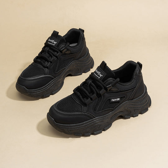 Damen Sportliche Trend Sneakers mit gepolsterter Sohle und flexiblem Design EB