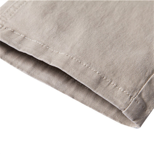 Herren Chinohose mit schmaler Passform und elastischem Bund EB