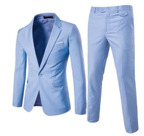 Herren eleganter Anzug mit Farbverlauf EB