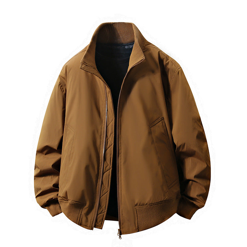 Herren lässige Übergangsjacke im minimalistischen Design EB