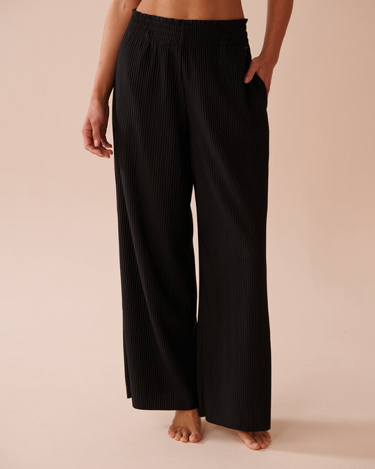 Damen elegante Plissierte Freizeithose EB