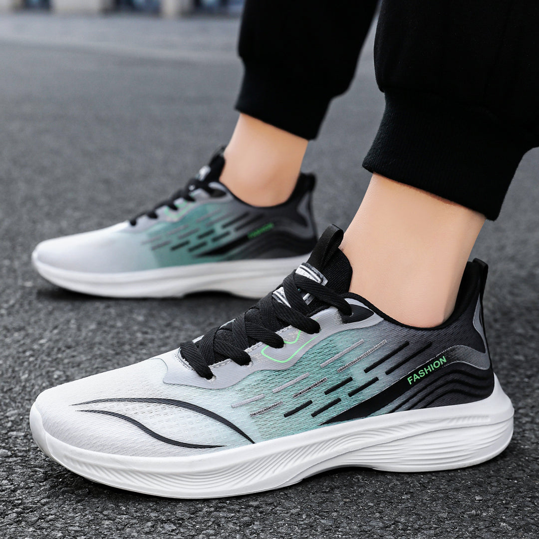 Damen Sportliche Lauf-Sneaker mit atmungsaktiver Oberflächenstruktur EB