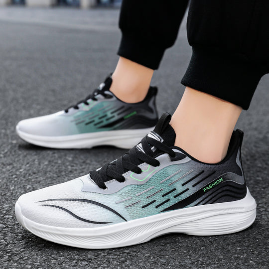 Damen Sportliche Lauf-Sneaker mit atmungsaktiver Oberflächenstruktur EB
