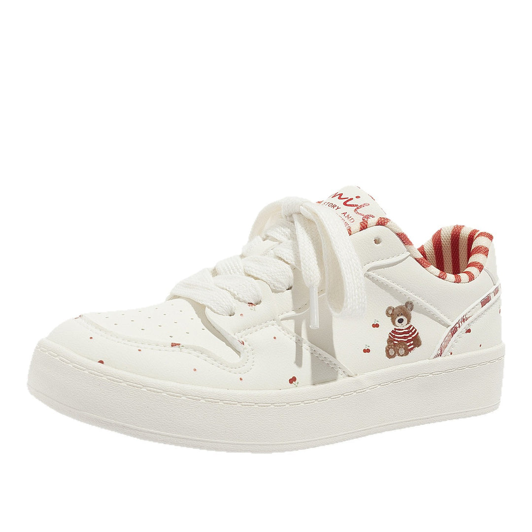 Damen Sneakers mit tierischem Motiv und atmungsaktiver Oberfläche EB