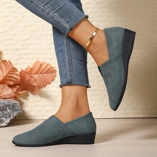 Damen Bequeme und elegante Slipper aus atmungsaktivem Material EB