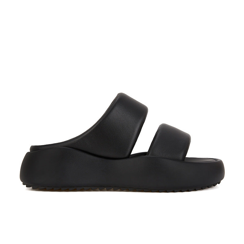 Damen komfortable Badesandalen mit anatomischem Fußbett und rutschfester Sohle EB