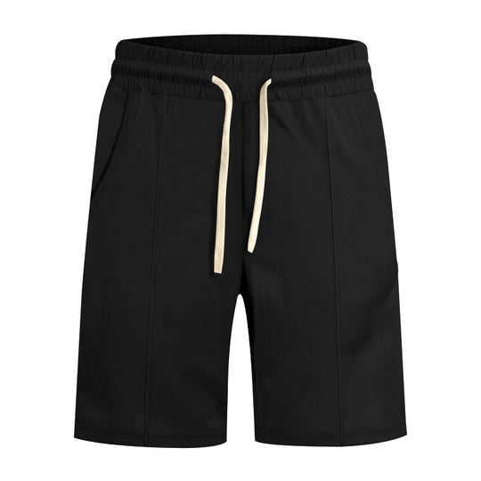 Herren sportliche Shorts mit funktionalen Eingrifftaschen und verstellbarem Bund EB