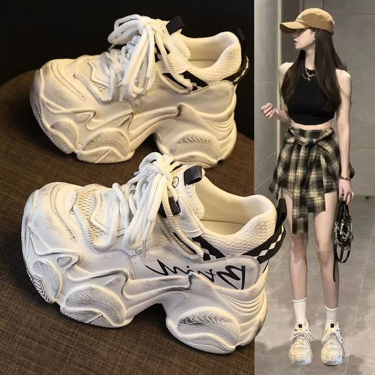 Damen Chunky Sneaker mit innovativem Profil und dämpfendem Komfort EB