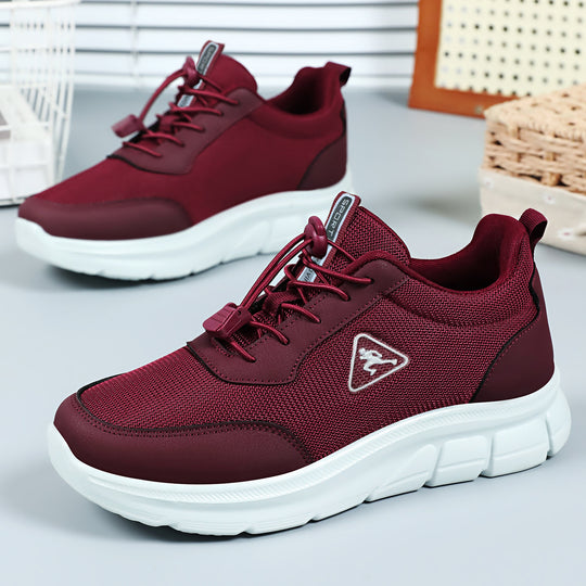 Damen Sportliche Laufschuhe mit elastischem Schnellschnürsystem EB