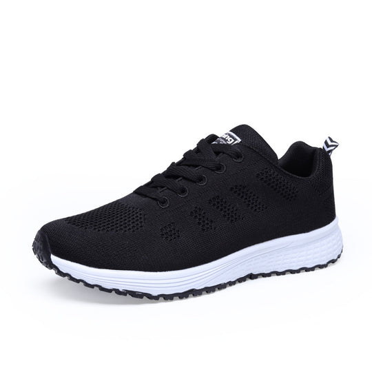 Damen Sportliche Laufschuhe mit atmungsaktiver Oberflächenstruktur und rutschfester Sohle EB