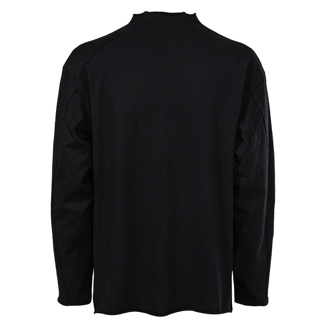 Herren lässiges Langarmshirt mit modernem Schnitt und atmungsaktiver Baumwollqualität EB