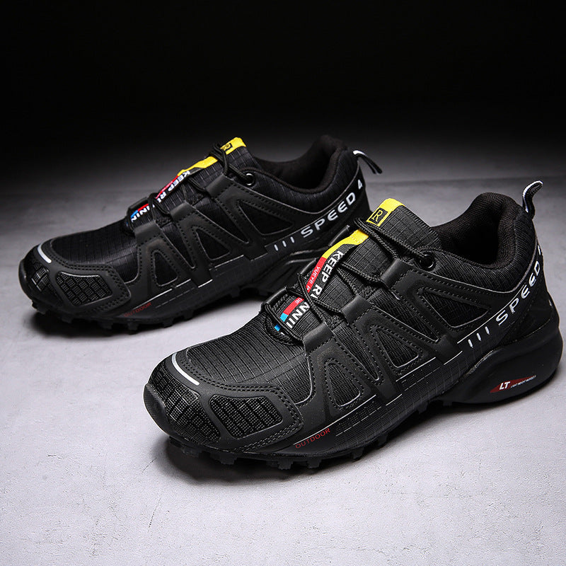 Damen Sportliche Trailrunning-Schuhe mit rutschfester Profilsohle und atmungsaktivem Obermaterial EB