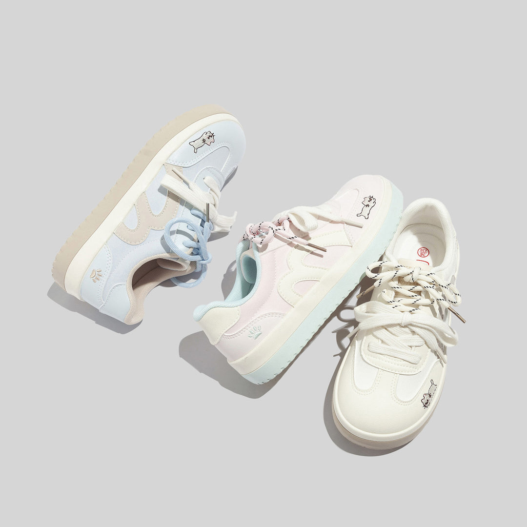 Damen Sneaker mit verspieltem Tiermotiv von EB