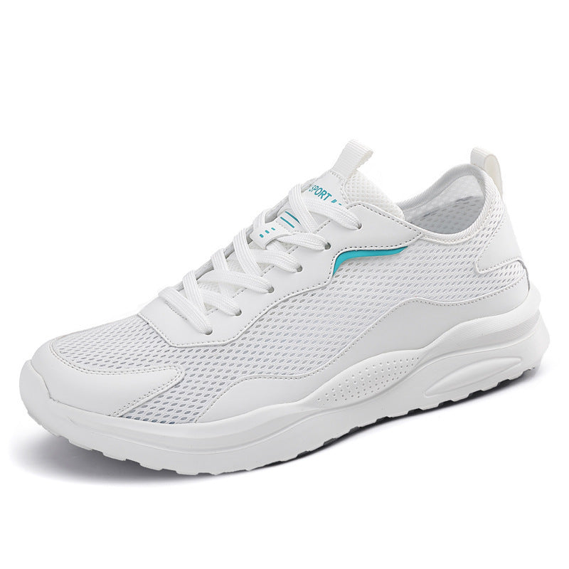 Herren nan schlanker Freizeit-Sneaker mit feinmaschigem Netzgewebe, anatomisch geformter Komfortsohle und griffiger Mehrzweck-Profilsohle EB