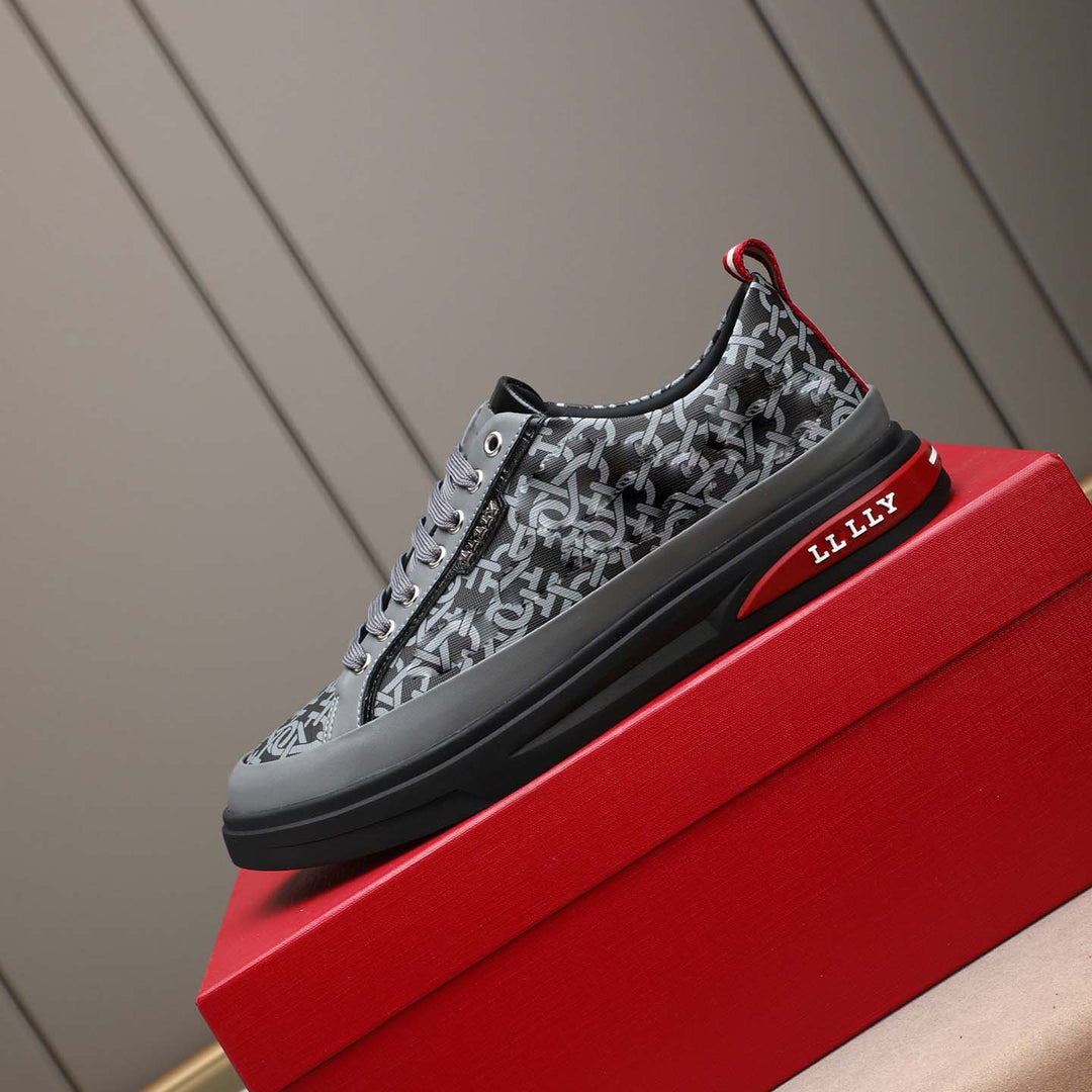 Damen Modische Sneakers mit stilvollen Grafikdetails EB