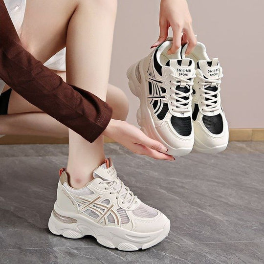 Damen Innovative Sneaker mit ergonomischer Dämpfung und atmungsaktiver Struktur EB