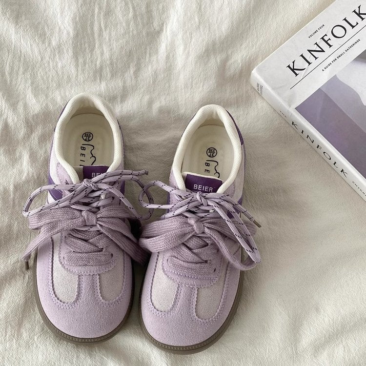 Damen Sportliche Sneaker mit atmungsaktivem Obermaterial und gepolsterter Innensohle EB