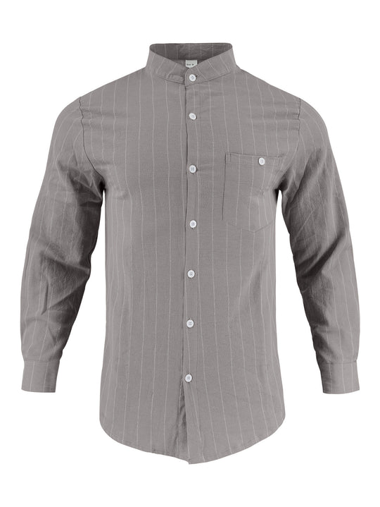 Herren Hemd mit modernem Streifenmuster EB
