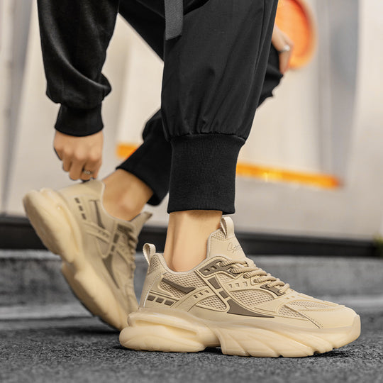 Damen Sportliche Luftpolster-Sneaker mit atmungsaktivem Obermaterial und bequemer Dämpfung EB