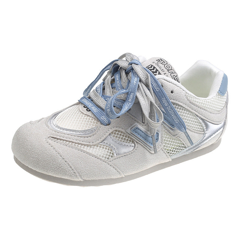 Damen Sportliche Sneakers mit atmungsaktivem Mesh-Obermaterial und rutschfester Sohle EB