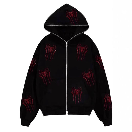 Damen Herren Kapuzenpullover mit einzigartigem Grafikdesign EB