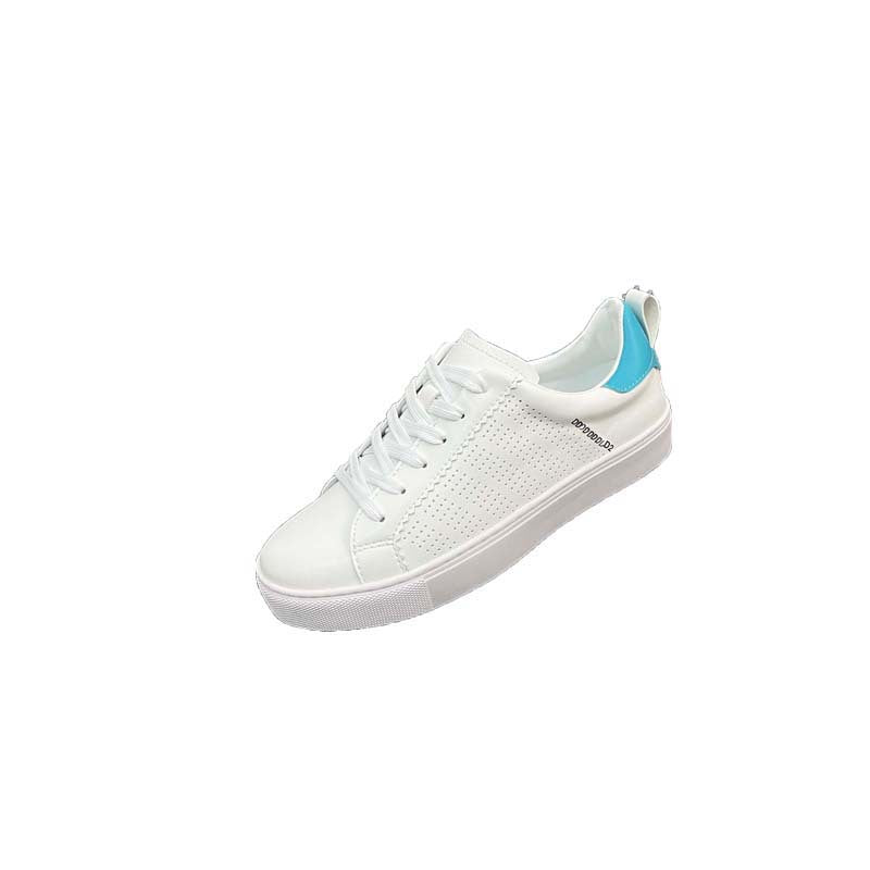 Damen sportliche Sneaker mit atmungsaktiver Oberflächenstruktur und rutschfester Sohle EB