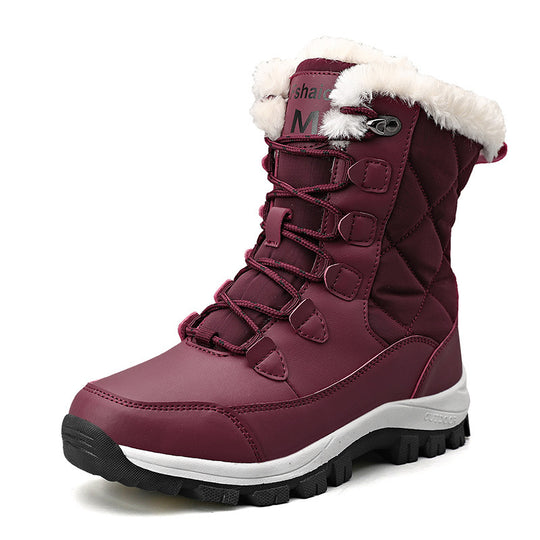 Damen Winterstiefel mit isolierendem Innenfutter und rutschfester Sohle EB