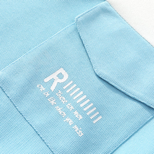 Herren Poloshirt mit modernem Schriftzug und praktischem Brusttaschen EB