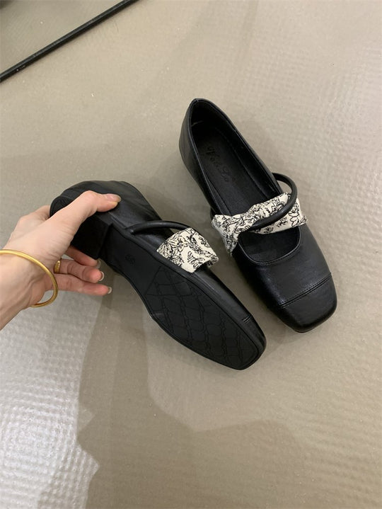 Damen elegante Slipper mit modischer Schnalle und komfortabler Sohle EB