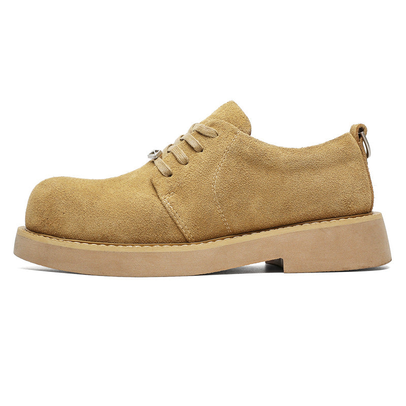 Damen Bequeme und modische Schnürschuhe aus Soft-Veloursleder EB