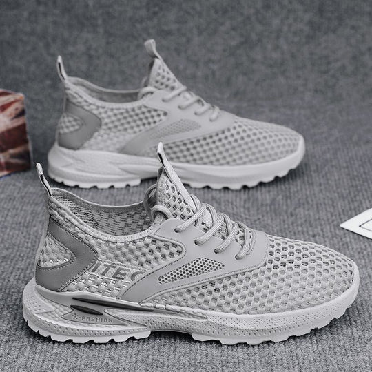 Damen Atmungsaktive Freizeitsneakers mit flexibler Sohle und leichter Mesh-Oberfläche EB