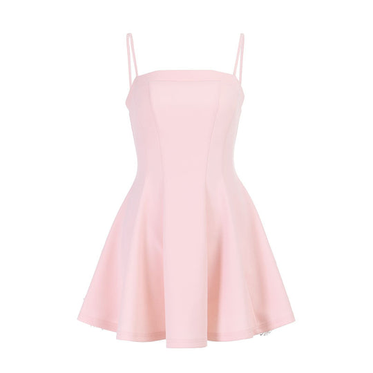Damen Tailliertes Abendkleid mit schwingendem Rock EB