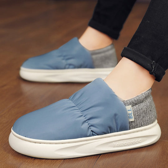 Damen Bequeme Hausschuhe mit atmungsaktivem und warmem Futter EB