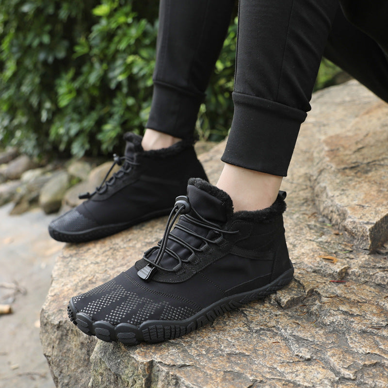 Damen Multifunktionale Outdoor-Boots mit warmem Innenfutter und rutschfester Sohle EB
