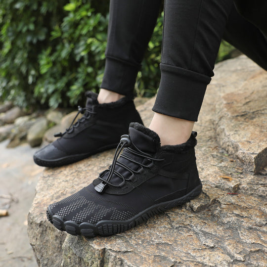 Damen Multifunktionale Outdoor-Boots mit warmem Innenfutter und rutschfester Sohle EB