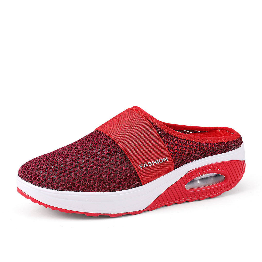 Damen Atmungsaktive Freizeitclogs mit rutschfester Sohle EB