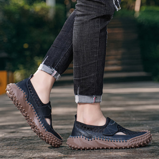 Damen Atmungsaktive Freizeitschuhe mit rutschfester Sohle EB
