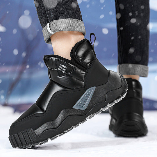 Damen isolierte Winterstiefel mit rutschfester Sohle und bequemer Innensohle EB