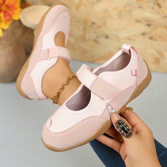 Damen Komfortable Klett-Sandalen mit ergonomischer Fußbettung und atmungsaktivem Obermaterial EB