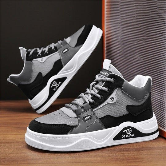 Damen Sportliche High-Top Sneakers mit stoßdämpfender Sohle und atmungsaktivem Obermaterial EB