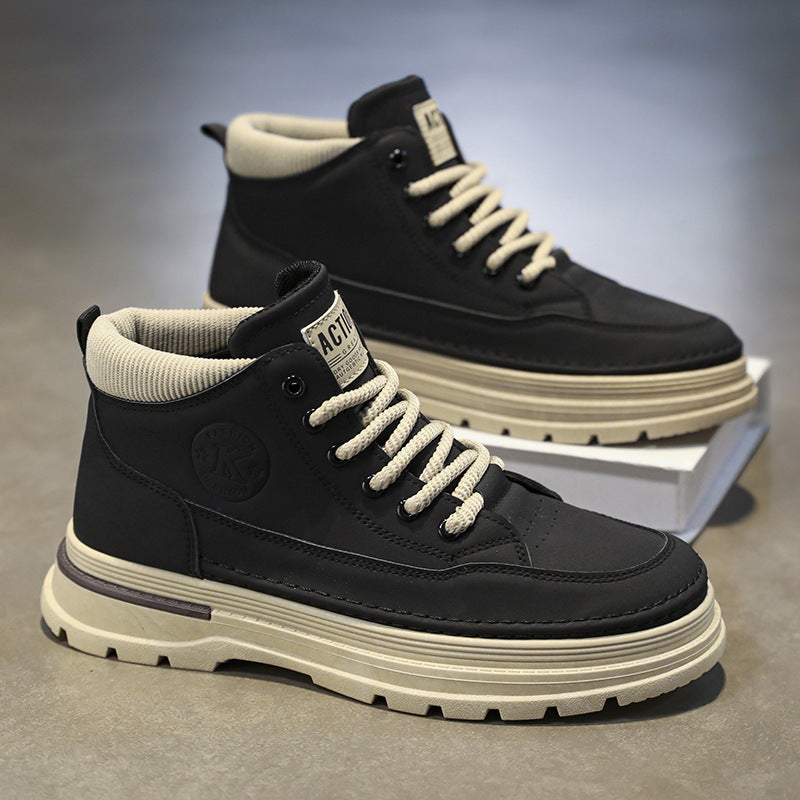 Damen High-Top Sneaker mit komfortabler Polsterung und strapazierfähigem Obermaterial EB