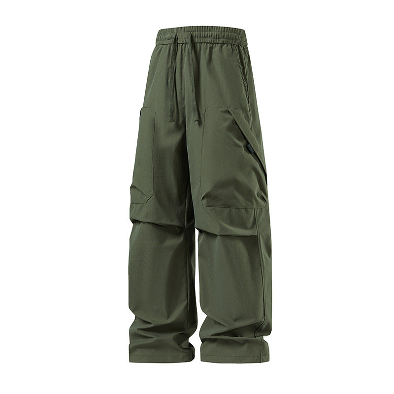Herren technische Cargo-Hose mit verstellbarem Bund und praktischen Seitentaschen EB