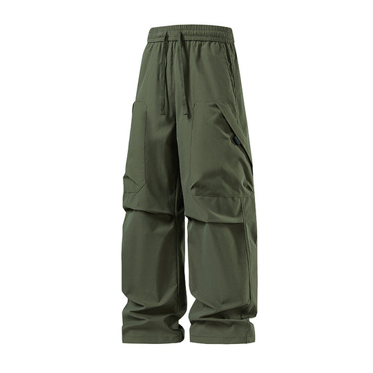 Herren technische Cargo-Hose mit verstellbarem Bund und praktischen Seitentaschen EB