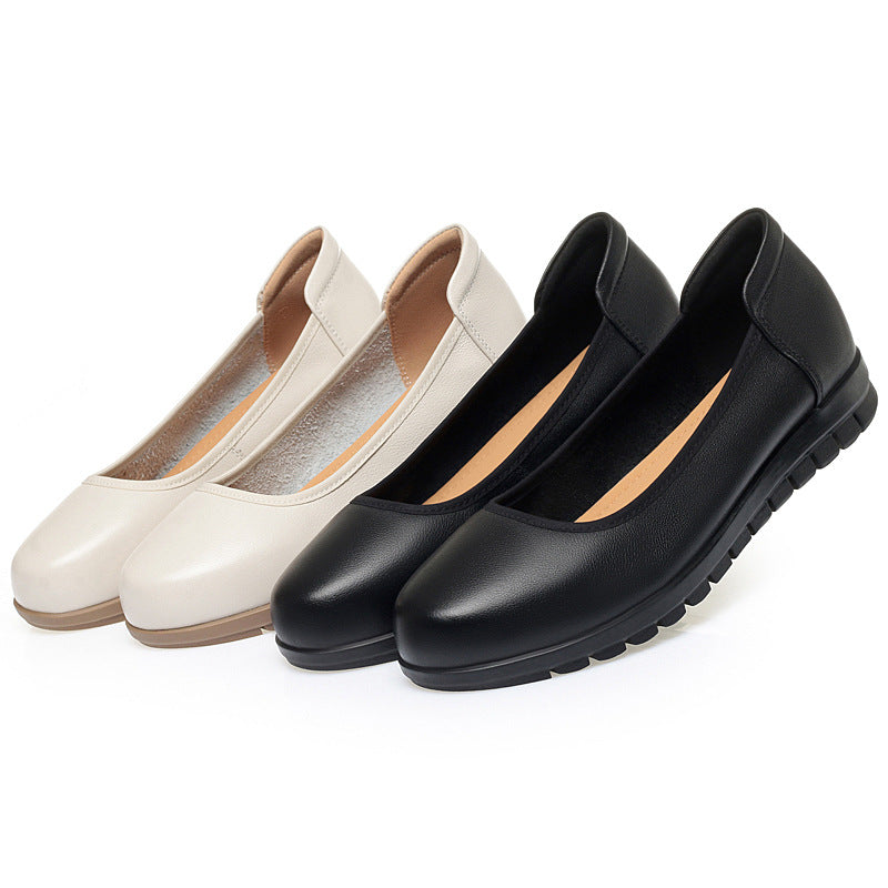 Damen Ballerinas mit rutschfester Sohle und flexiblem Fußbett EB